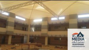 مظلات سيارات قماشية مقاومة للشمس والحرارة في جدة - تصميم حديث وضمان 10 سنوات